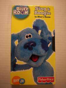 SING & BOOGIE IN BLUES ROOM Childrens VHS Tape  