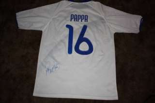 MARCO PAPPA SIGNED GUATEMALA SOCCER TEAM REPLICA JERSEY  