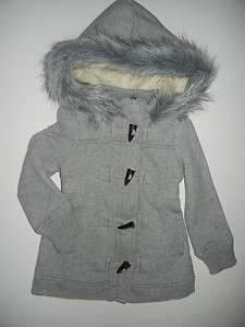 Gap Kids Deauville Hooded Knit Jacket Coat XS 4 5 LR  