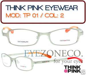 EyezoneCo] TITANIUM Think Pink Eyeglass Frames TP01 2  