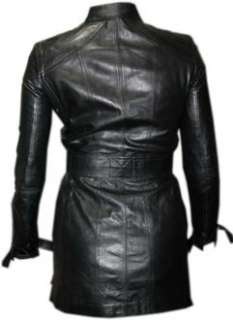 GUCCI Womens Black Soft Lamb Leather Designer Jacket Coat UK 8 EU 40 