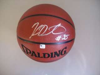 Kevin Durant Rookie Year Signed Basketball GAI FY5017  
