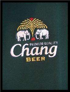 Green Chang Beer Knit Polo Shirt SZ M NEW  