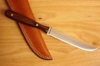 ANZA 2011 FISHERMANS BAIT   10.5 FILLET KNIFE w/ Leather Sheath 
