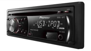 Pioneer DEH 2200UB car audio stereo AM FM USB CD  WMA IPOD AUX ZUNE 