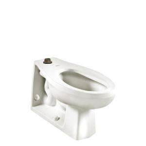 American Standard Neolo Flush Valve Top Spud Elongated Toilet in White 
