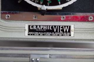 Graflex Graphic View 4x5 Monorail Camera Ilex 215mm f/4.8  
