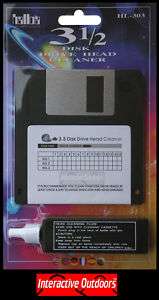 Halloa 3.5 Floppy Disk Drive Head Cleaner Kit  
