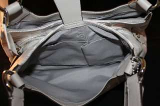NWT NEW Coach 19193 SOHO Optic Signature Hobo Linen Purse Bag Grey 