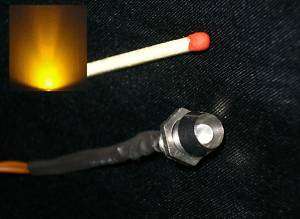 3mm LED Spot Strahler gelbes Licht f. Krippen Modellbau  