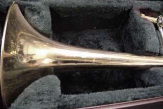 Yamaha YSL 356R trombone features a chrome plated inner slide W/Selmer 
