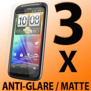 3pc HTC SENSATION 4G Anti Glare Matte Screen Protectors  