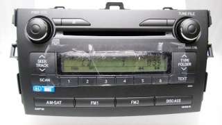 09 10 Toyota Corolla  CD Player Satelite Ready Radio A518A1 OEM 