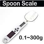 Digital 300g 0.1g Battery Powered Kitchen Spoon Scale