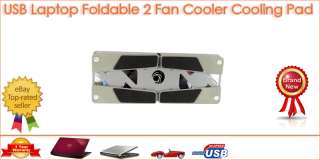   USB 2.0 External Cooling Cooler 2 Fan Pad For PS3 Dreambox DM800 800HD
