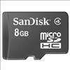   New SanDisk 8GB MicroSD MicroSDHC SDHC SD Class 4 Flash TF Memory Card