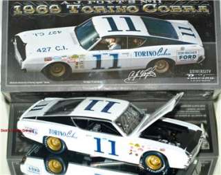 Foyt Signed 1969 #11 Ford Torino Cobra LIMITED EDITION 1/24 