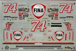 74 Randy Lajoie Fina Chevy 1996 BGN Champion  