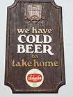 1960s presto form schaefer we have cold beer sign returns