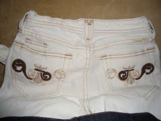 LOTOF 5 JEANS MISS ME TRUE RELIGION CITIZENS OF HUMANITY JOES SIZE 25 