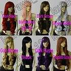 32 in. Long All Color Hair Heat Resistant Spiral Curly Cosplay Wig 
