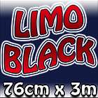 CAR WINDOW TINT FILM KIT 5% LIMO BLACK 76CM X 3M