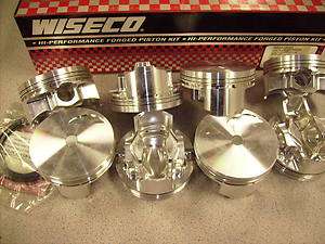   NASCAR WISECO FLAT TOP PISTONS FORD YATES C3 4.053 good for nitrous