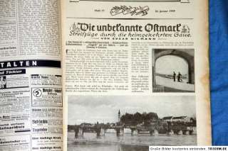 Zeitschrift   WELT und HAUS   26.01.1939 ua Braunau Schärding  