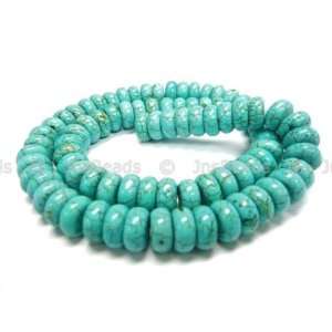   Turquoise 8mm Loose Gemstone Abacus Beads 16 Arts, Crafts & Sewing