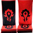 100% COTTON WORLD OF WARCRAFT Horde TOWELS *1PC( HIGH Q