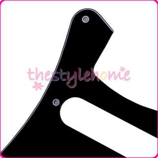 Black ABS Pickguard 3 Ply 11 Hole For Strat Guitar SSS Anti scratch 