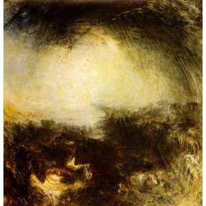 Leinwanddruck (50 x 50, Turner) von Schatten und Dunkelheit   der 