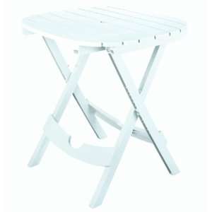 Adams Manufacturing 8550 48 3700 Quick Fold Cafe Table, White