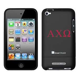  Alpha Chi Omega letters on iPod Touch 4g Greatshield Case 