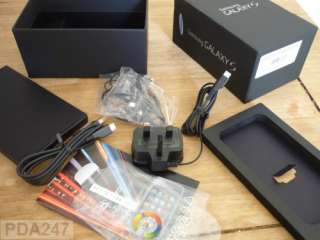 Samsung Galaxy S i9000   8GB Black Original Accessories with Box Only 