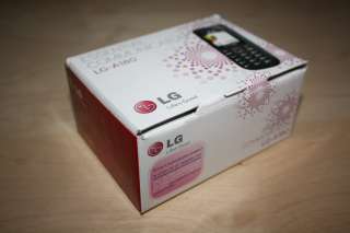 LG A180 Factory Unlocked Mobile Phone Black  