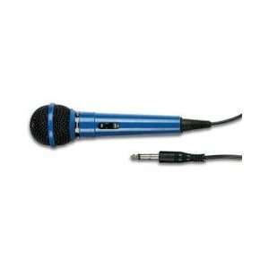  Handheld Dynamic Microphone Blue with 10 ft. Cable 