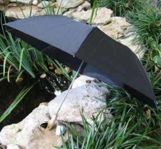 Black Auto WOOD Duck Head Handle Folding Umbrella DHW  