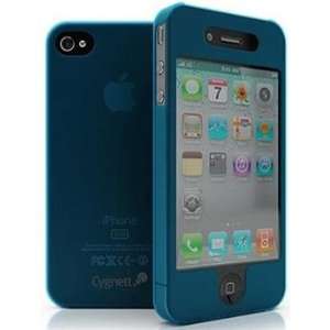  NEW CYGNETT CY0166CPJEL BLUE JELLYBEAN HARDCASE IPHONE4 W 