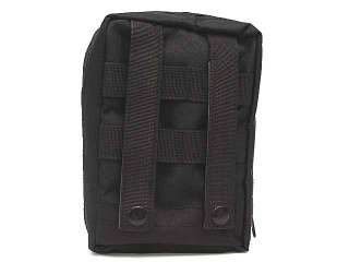SWAT Airsoft Molle Milspec Medic First Aid Pouch Bag BK  