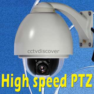   NEW Hi Speed 27x Zoom Outdoor Sony CCD Camera Dome PTZ