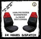 2x HIGH QUALITY FRONT UNIVERSAL CAR SEAT COVER WATERPRO