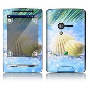  Summer Shell Design Decorative Skin Decal Sticker for Sony 