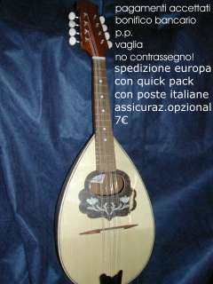 Mandolino Napoletano made in Italy Artigianale Priviter  
