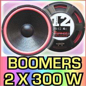   PAIRE de BOOMERS SONO DJ 30 cm / 300W ENCEINTE HP NEUF