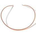 Jay King Rope Textured Copper Collar 18 Necklace 