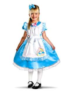 Girls Deluxe Disney Alice In Wonderland Costume  Wholesale TV and 