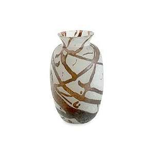  Murano glass vase, Greek