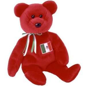  OSITO THE MEXICAN BEAR   BEANIE BABIES Toys & Games