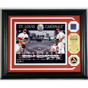 ST. LOUIS CARDINALS WS Ring Ceremony Authenticated 2006 WS GAME USED 